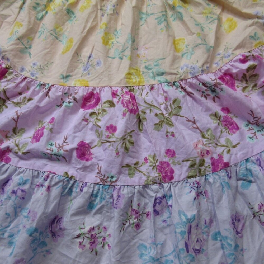 NWT LoveShackFancy x Target Jeanne in Mixed Floral Sleeveless Tiered Dress M - Picture 3 of 7